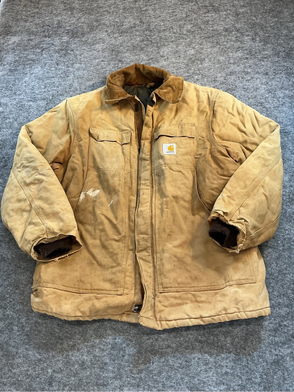 Carhartt Duck Active Jacket - Tan Size M
